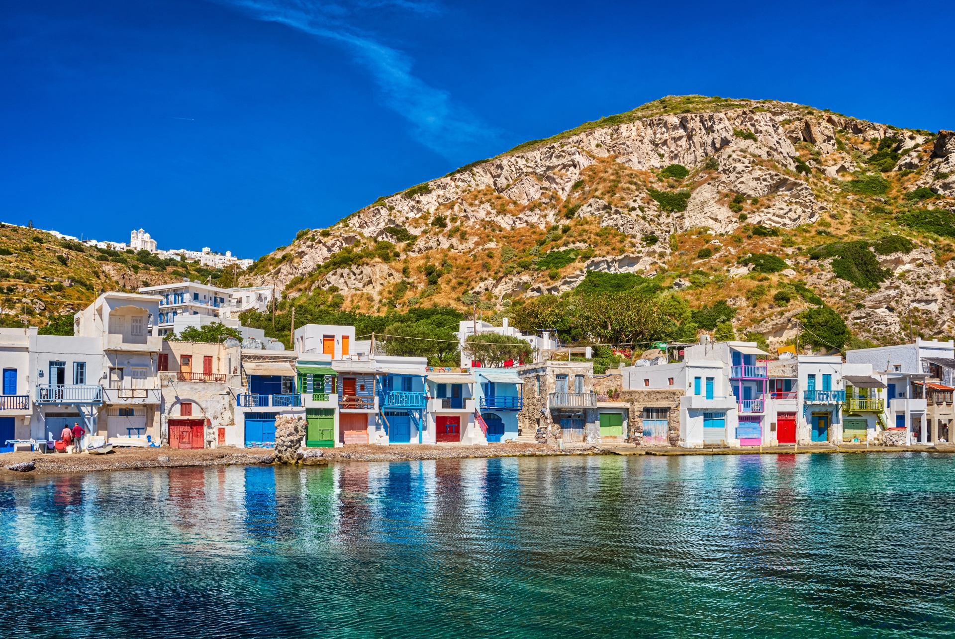 ou dormir a milos maison grecques traditionnelles