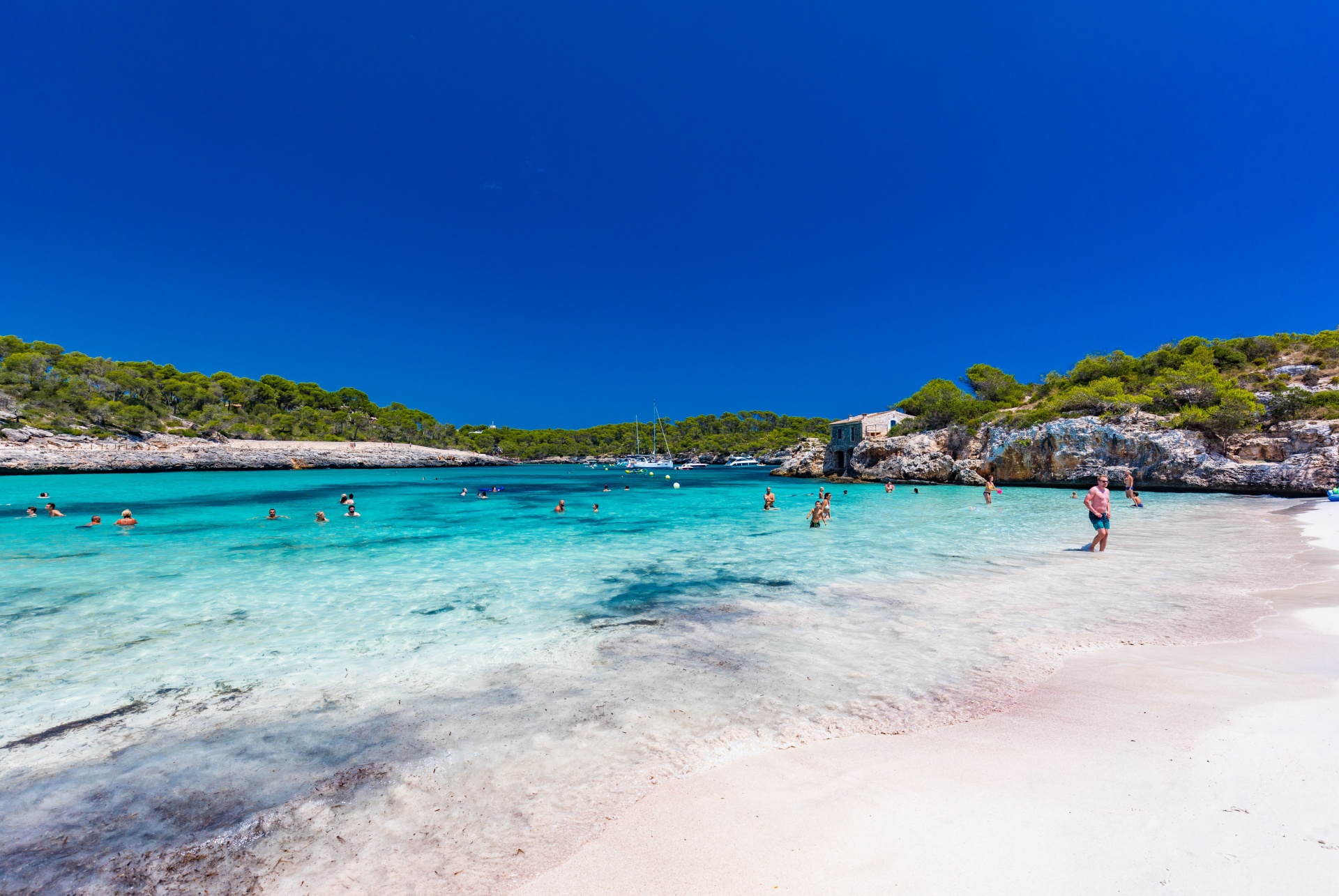 plage de cala mondrago